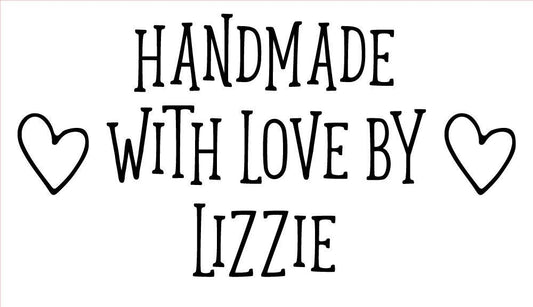 Personalised Laser Rubber Stamp - Handmade By: Open Hearts