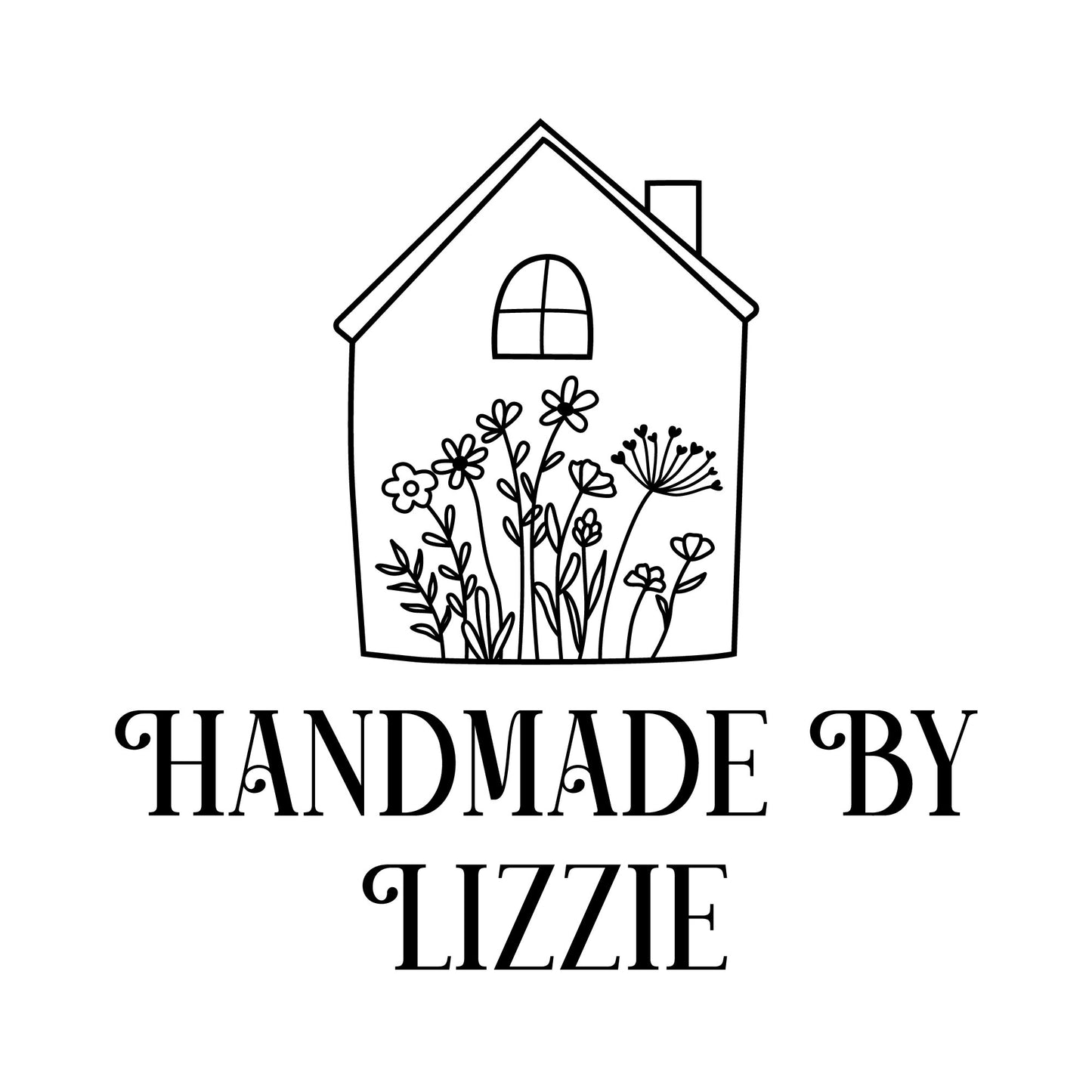 Personalised Laser Rubber Stamps - Handmade By: Flower House