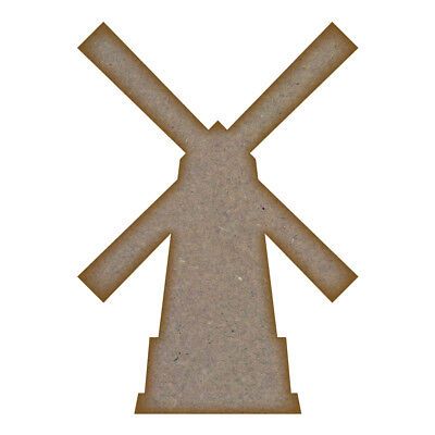 Windmill MDF Laser Cut Craft Blanks in Various Sizes