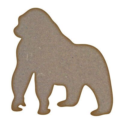 Gorilla MDF Laser Cut Craft Blanks in Various Sizes