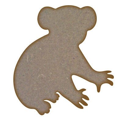 Koala MDF Laser Cut Craft Blanks in Various Sizes