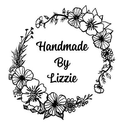 Personalised Laser Cut Rubber Stamp - Handmade By: flowers (Design 3)