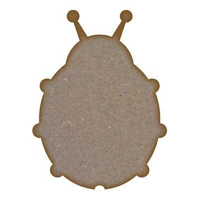 Ladybird MDF Laser Cut Craft Blanks in Various Sizes