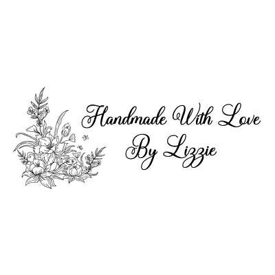 Personalised Laser Cut Rubber Stamp - Handmade By: flowers (Design 2)