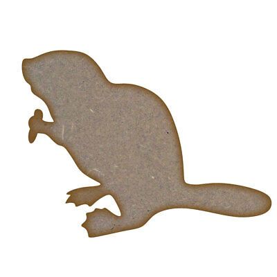 Beaver MDF Laser Cut Craft Blanks in Various Sizes