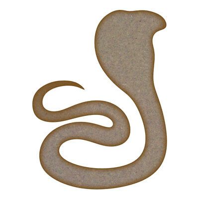 Snake MDF Laser Cut Craft Blanks in Various Sizes