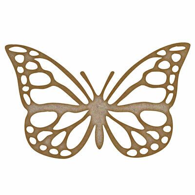 Butterfly (Design 4) MDF Laser Cut Craft Blanks in Various Sizes