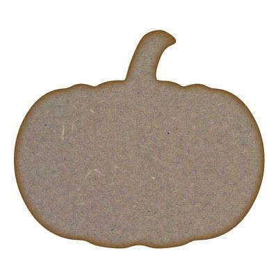 Pumpkin MDF Laser Cut Craft Blanks in Various Sizes