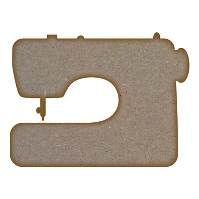 Sewing Machine MDF Laser Cut Craft Blanks in Various Sizes