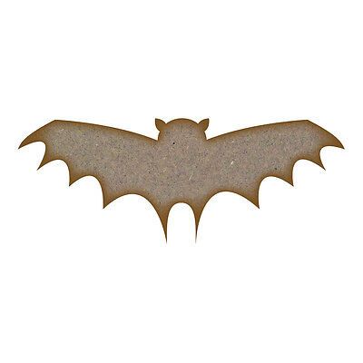 Bat MDF Laser Cut Craft Blanks in Various Sizes