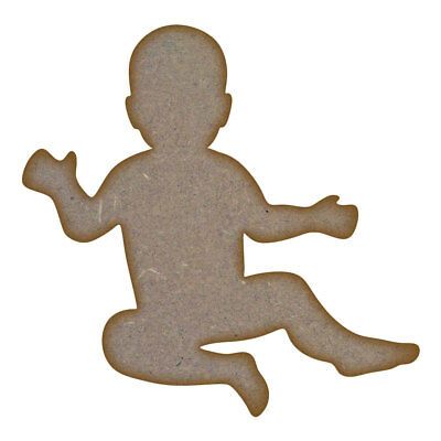 Baby MDF Laser Cut Craft Blanks in Various Sizes