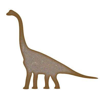 Brachiosaurus MDF Laser Cut Craft Blanks in Various Sizes