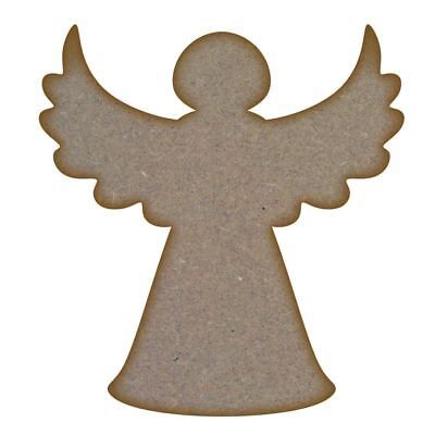 Christmas Tree Angel MDF Laser Cut Craft Blanks in Various Sizes