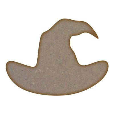 Witches Hat MDF Laser Cut Craft Blanks in Various Sizes