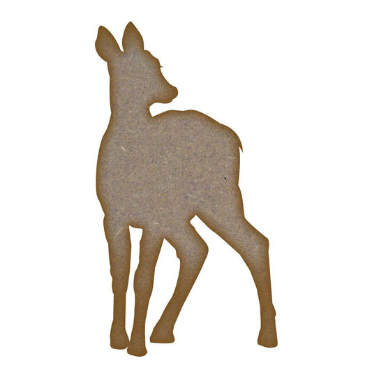 Deer / Doe - MDF Laser Cut Craft Blanks in Various Sizes