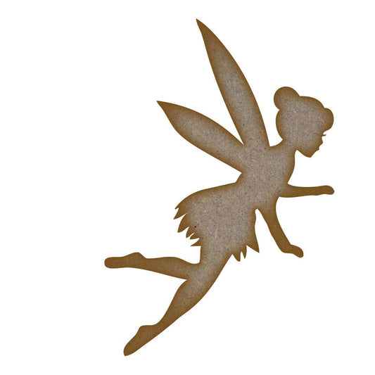 Fairy (Design 2) MDF Laser Cut Craft Blanks in Various Sizes