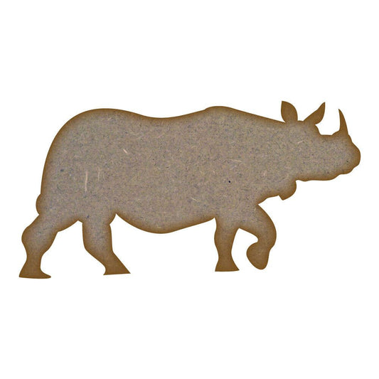 Rhino - MDF Laser Cut Craft Blanks in Various Sizes