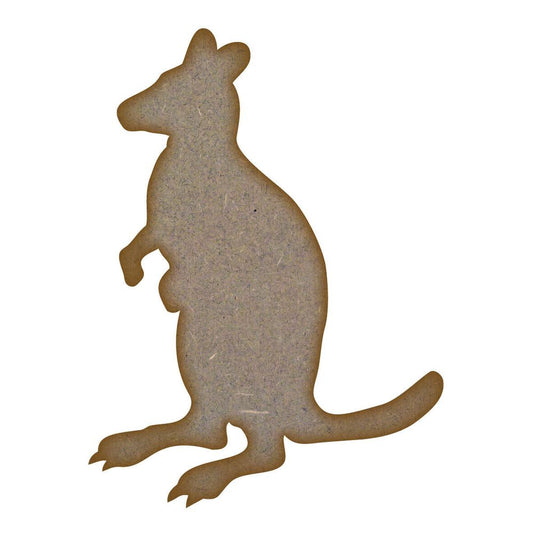 Kangaroo MDF Laser Cut Craft Blanks in Various Sizes