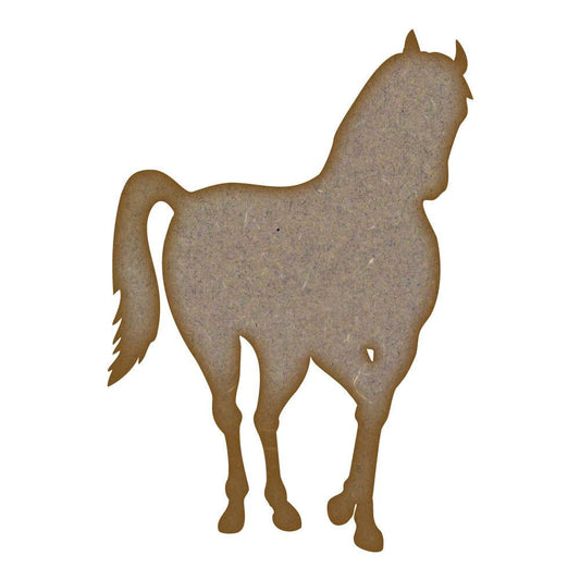 Horse MDF Laser Cut Craft Blanks in Various Sizes