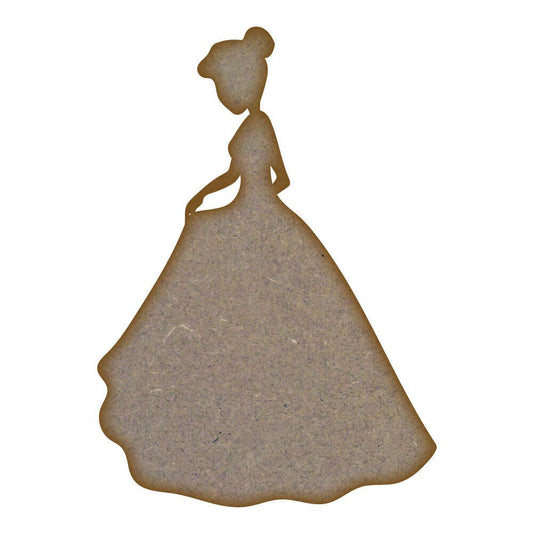 Princess - MDF Laser Cut Craft Blanks in Various Sizes