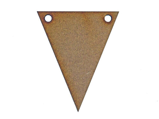 Bunting MDF Laser Cut Craft Blanks in Various Sizes