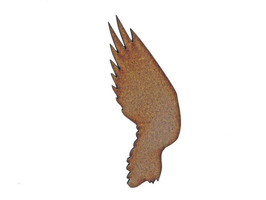 Wings (Design 1) MDF Laser Cut Craft Blanks in Various Sizes