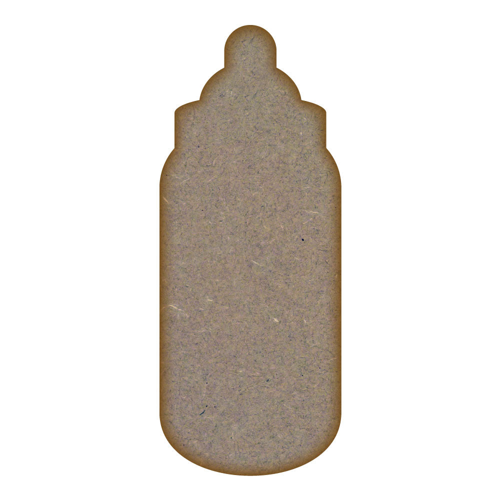 Baby Bottle MDF Laser Cut Craft Blanks in Various Sizes