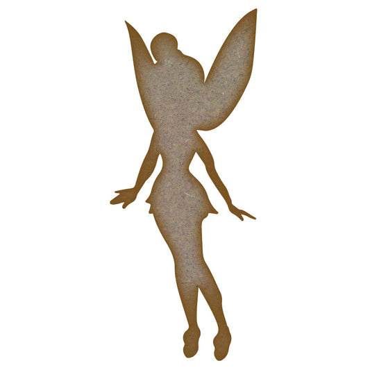 Fairy (Design 10) MDF Laser Cut Craft Blanks in Various Sizes