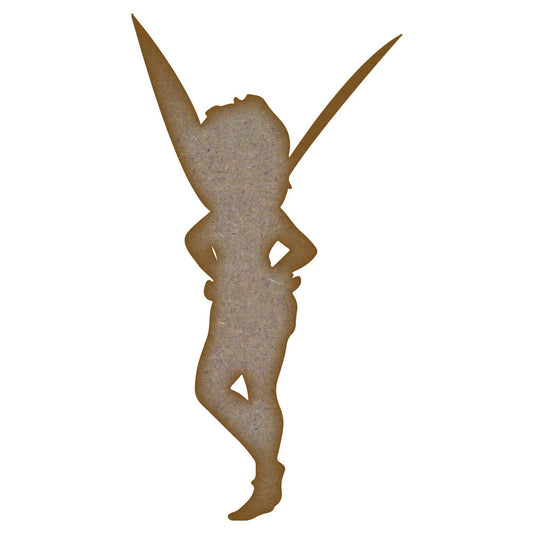 Fairy (Design 13) MDF Laser Cut Craft Blanks in Various Sizes