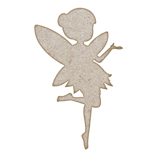 Fairy (Design 19) MDF Laser Cut Craft Blanks in Various Sizes