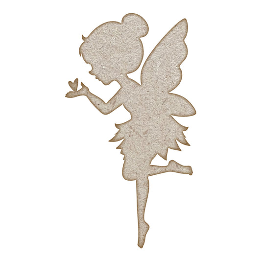 Fairy (Design 20) MDF Laser Cut Craft Blanks in Various Sizes