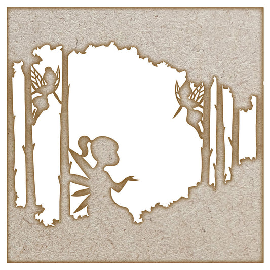 Fairy Glade MDF Laser Cut Craft Blanks in Various Sizes