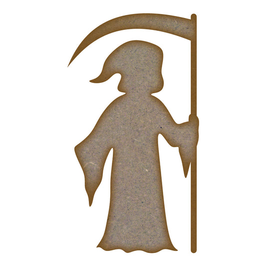 Grim Reaper MDF Laser Cut Craft Blanks in Various Sizes