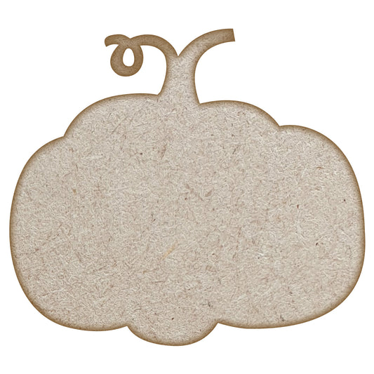 Happy Halloween Pumpkin Background MDF Laser Cut Craft Blanks in Various Sizes