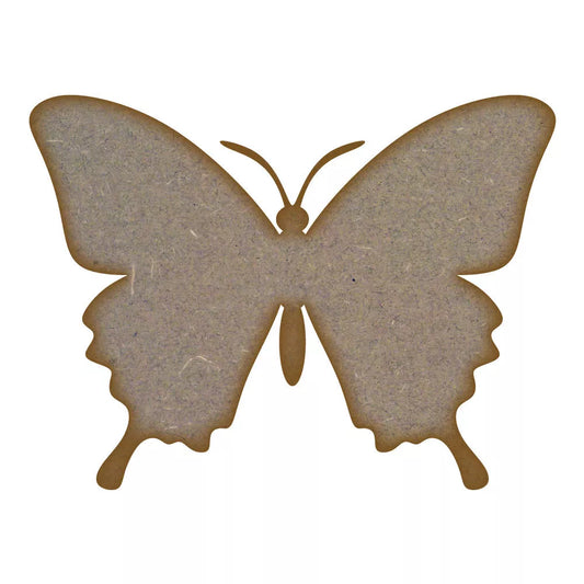 Butterfly (Design 2) MDF Laser Cut Craft Blanks in Various Sizes