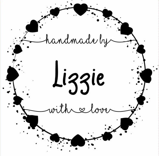 Personalised Laser Cut Rubber Stamp - Handmade By: Heart Splatter (Design 2)