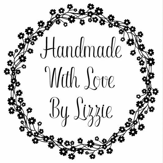 Personalised Laser Rubber Stamps - Handmade By:  Daisy Flower Border